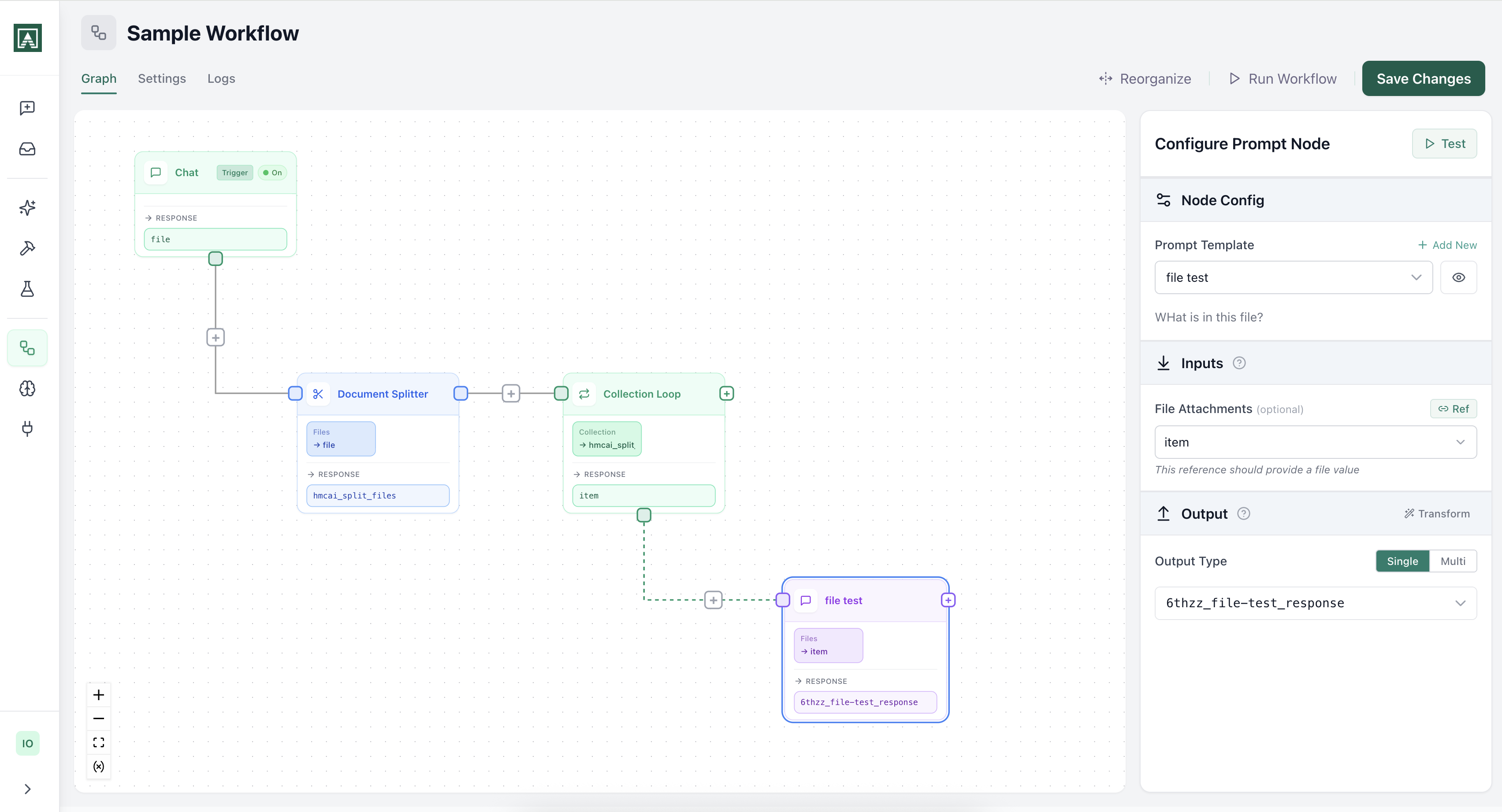Workflow Graph Redesign